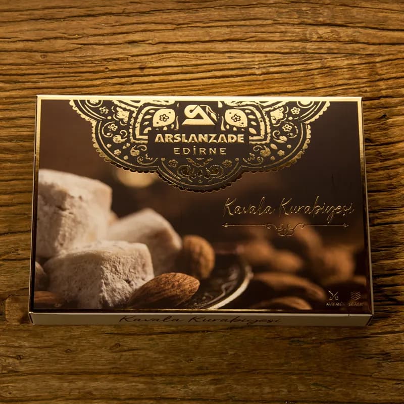 Kare Kesim Kavala Kurabiyesi 250gr