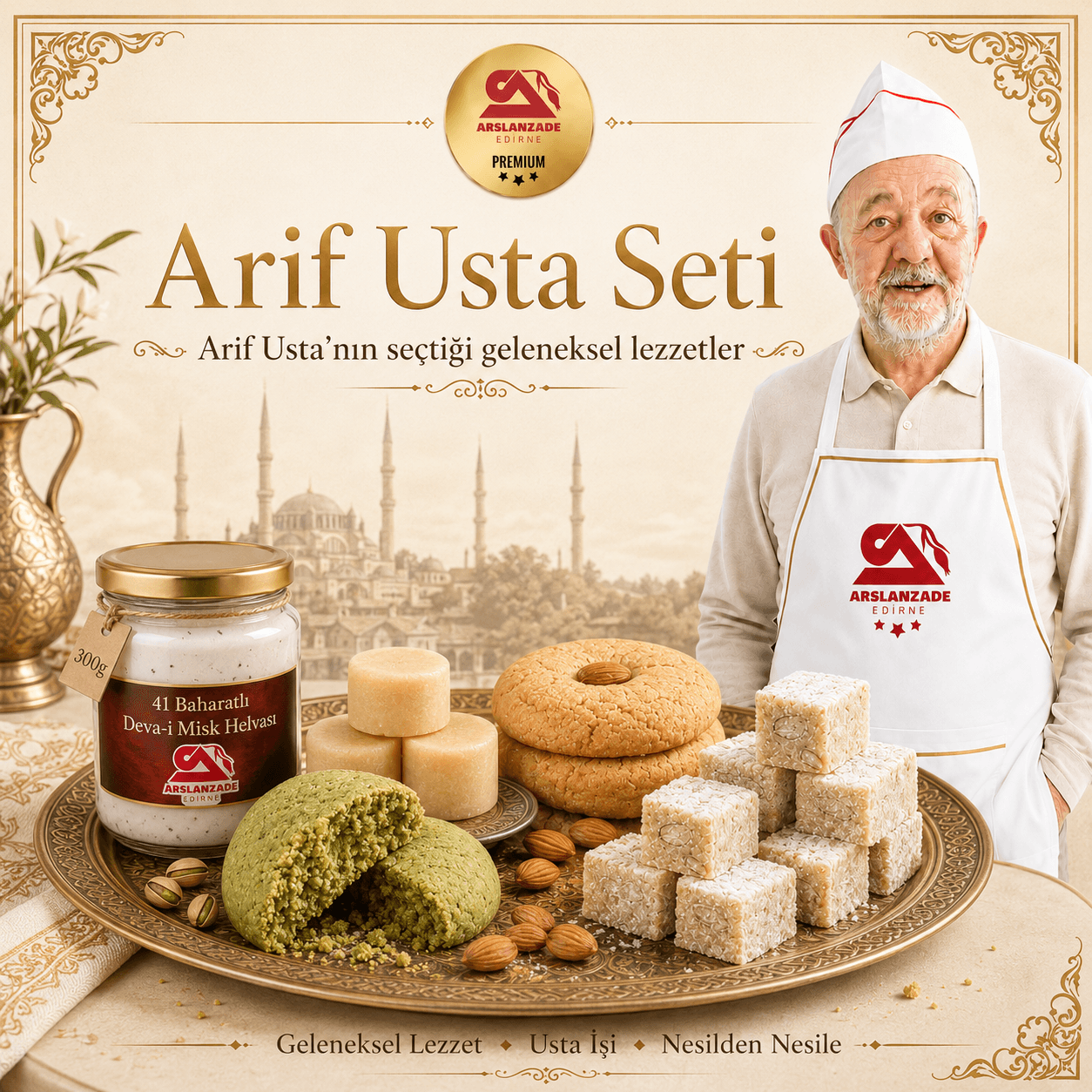 Ustanın seçtiği beş lezzet, tek kutuda.
